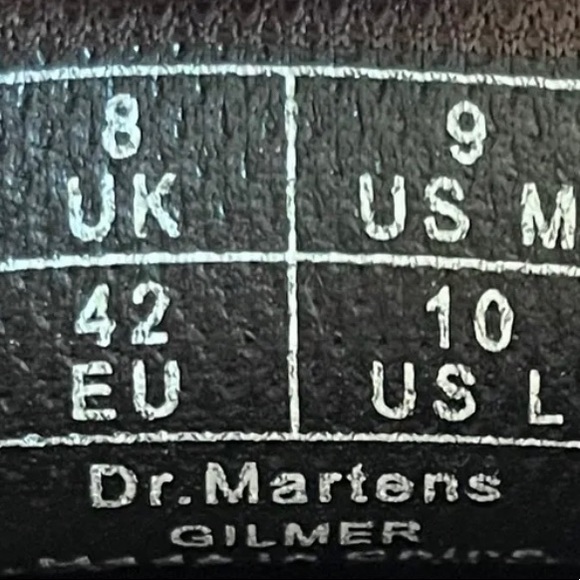 Dr Martens, never use (size 9 MEN) - Picture 6 of 6